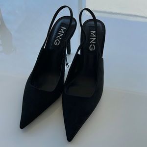 MANGO Black Heels